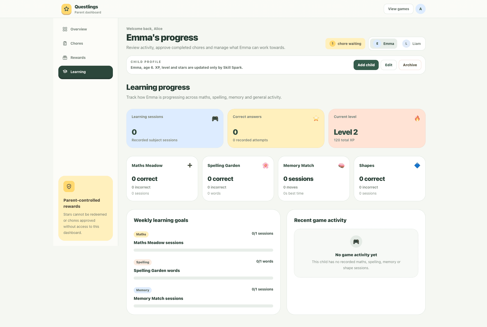 Skill Spark screenshot 4